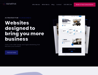 elevativedesign.com.au screenshot