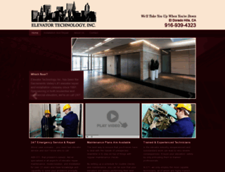 elevatortechnologyinc.com screenshot