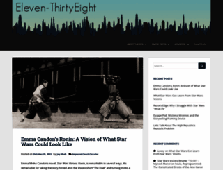 eleven-thirtyeight.com screenshot