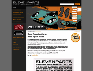elevenparts.com screenshot