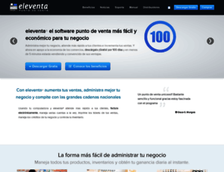 eleventa.com screenshot
