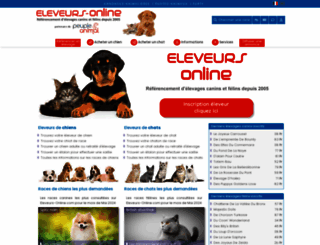 eleveurs-online.com screenshot