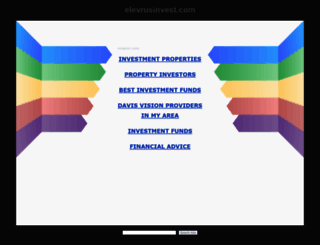 elevrusinvest.com screenshot