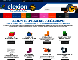 elexion.fr screenshot