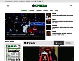 elexpreso.com.mx screenshot