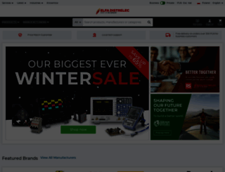 elfadistrelec.pl screenshot