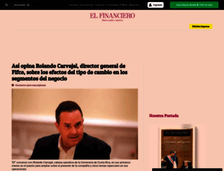 elfinancierocr.com screenshot