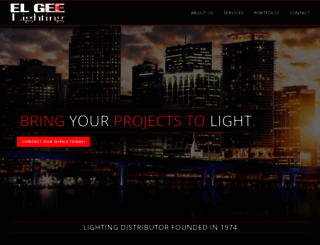 elgeelighting.com screenshot