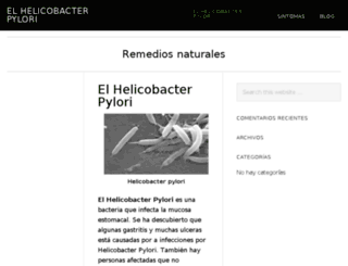 elhelicobacterpylori.com screenshot