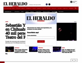 elheraldodechihuahua.com.mx screenshot