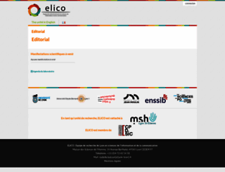 elico-recherche.eu screenshot
