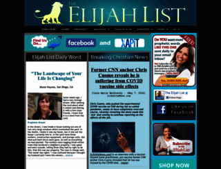 elijahlist.com screenshot