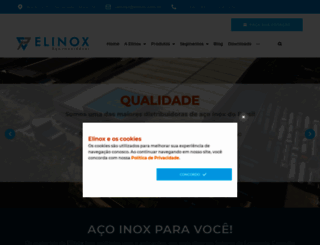 elinox.com.br screenshot