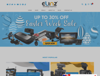 elinz.com.au screenshot
