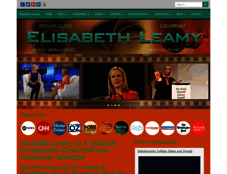 elisabethleamy.com screenshot