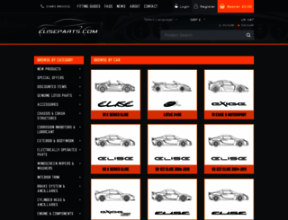 eliseparts.com screenshot
