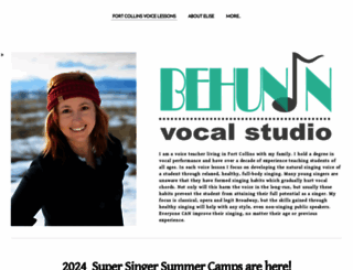 elisesvoicelessons.com screenshot