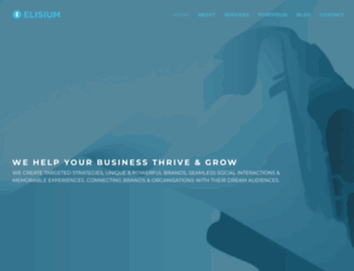 elisiumdesign.com screenshot