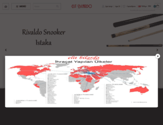 elitbilardo.com.tr screenshot