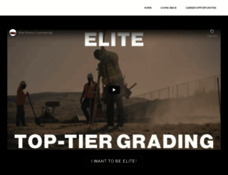 elite-earthworks.com screenshot