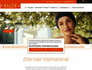 elite-hair.com screenshot
