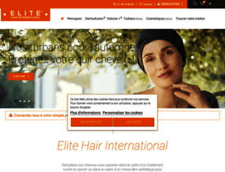 elite-hair.fr screenshot