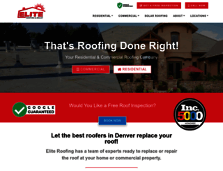 elite-roofs.com screenshot
