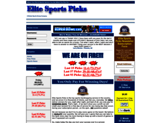 elite-sports-picks.com screenshot