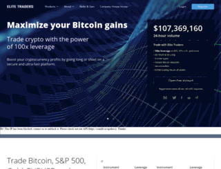elite-traders.com screenshot