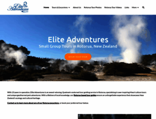 eliteadventures.co.nz screenshot