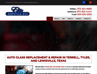 eliteautoglasstx.com screenshot