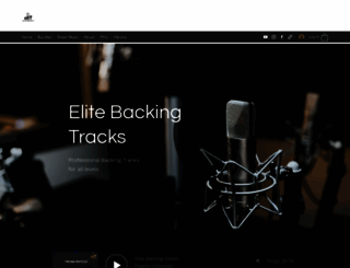 elitebackingtracks.com screenshot
