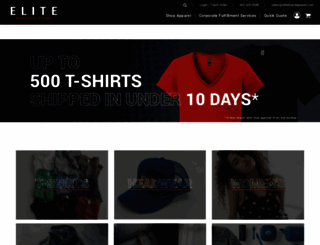 elitebrandapparel.com screenshot