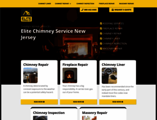 elitechimneynj.com screenshot