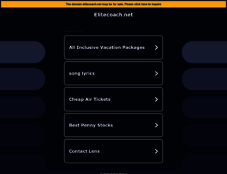 elitecoach.net screenshot