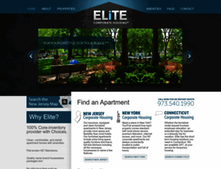 elitecorporatehousing.com screenshot
