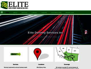 elitedeliveryservices.com screenshot