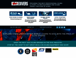 elitedivers.com screenshot