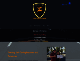 elitedrivingacademyca.com screenshot