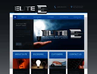 eliteelectricsolutions.com screenshot