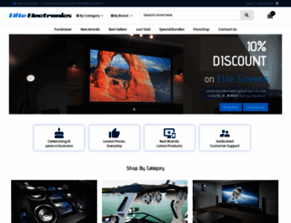eliteelectronics.com.au screenshot