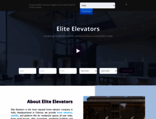 eliteelevators.com screenshot