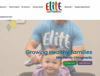 elitefamilychiros.com screenshot