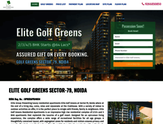 elitegolfgreens.org.in screenshot