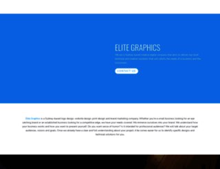 elitegraphics.com.au screenshot