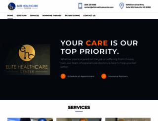 elitehealthcarecenter.com screenshot