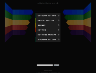 elitehottubs.co.uk screenshot