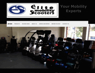 elitemobilityscooters.com.au screenshot