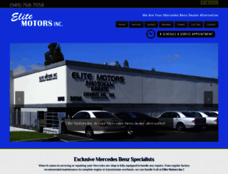 elitemotorsmb.com screenshot