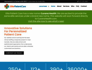 elitepatientcare.com screenshot